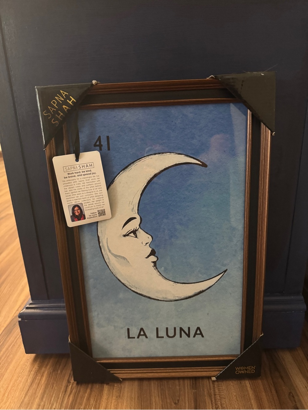 Sapha Shah La Luna print.